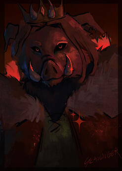 Bust, full render